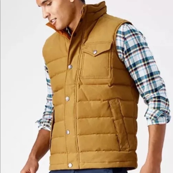 timberland men's down vest